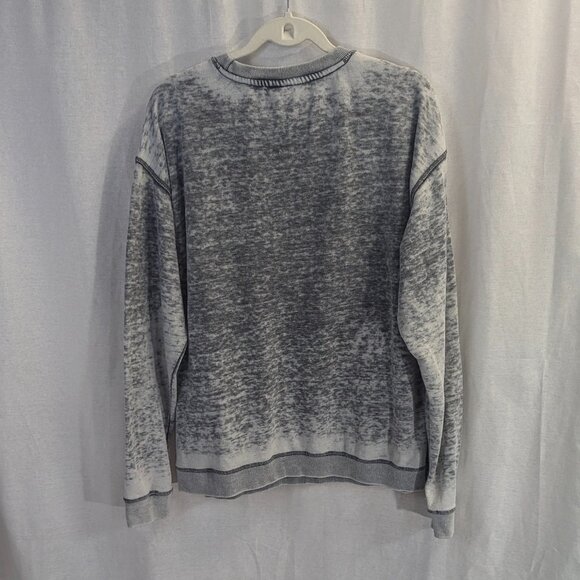 chica-d Size Small *Oversized! Gray Burnout Sweatshirt *Medium, Large - Picture 4 of 11